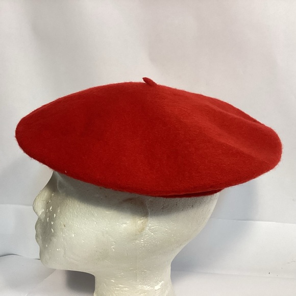 Vintage Beret Deluxe Wool Beret Hat imported form France - Picture 2 of 8